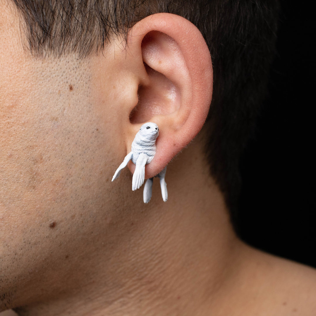 Baby Seal Earrings