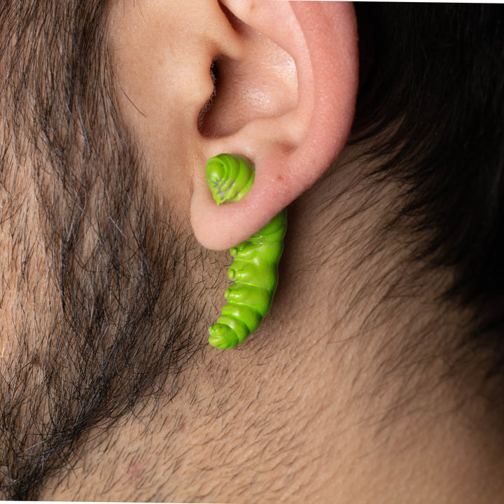 Caterpillar Earrings