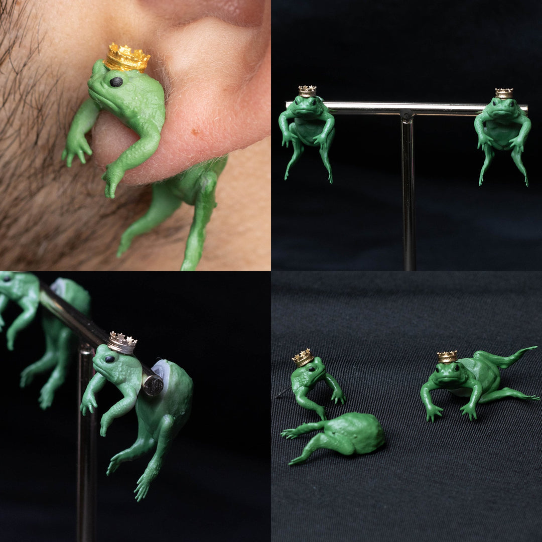 Frog Toad Earrings