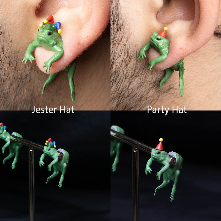 Frog Toad Earrings