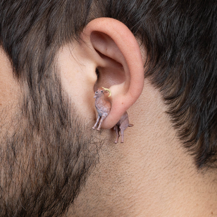 Goat Earrings