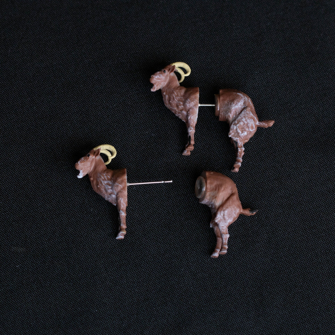 Goat Earrings