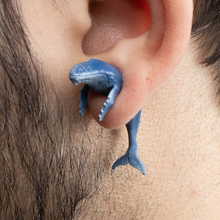 Whale Earrings