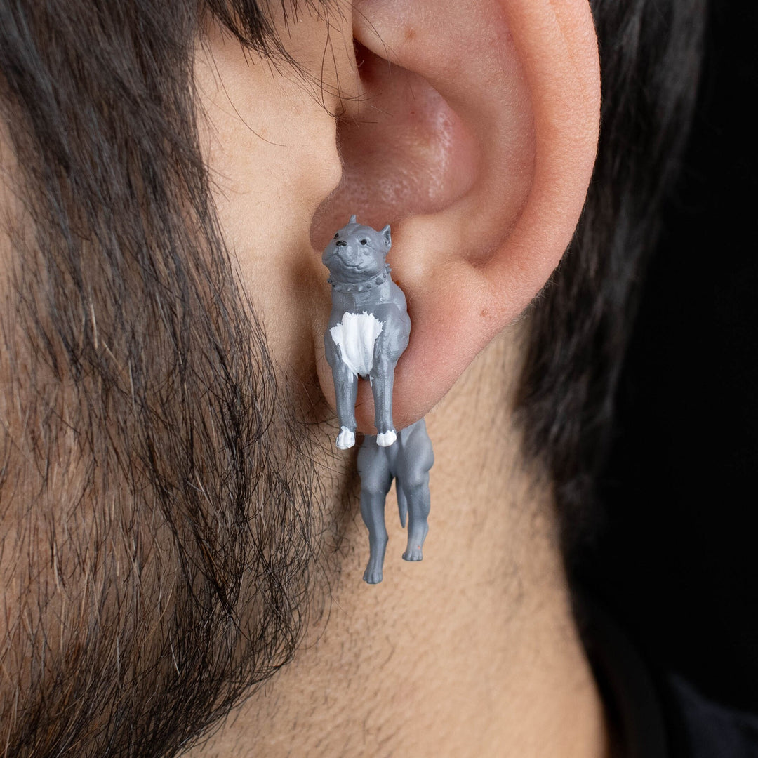 Pitbull Earrings