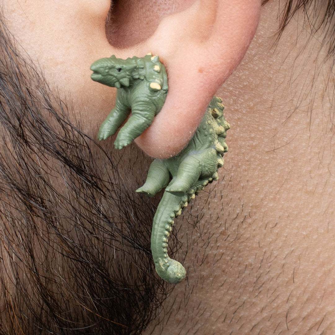 Ankylosaurus Earrings