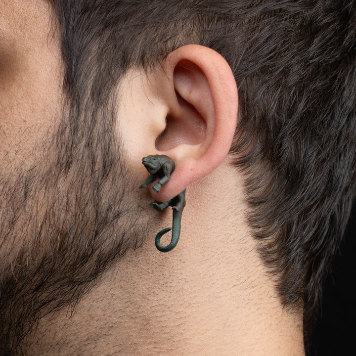 Komodo Dragon Earrings