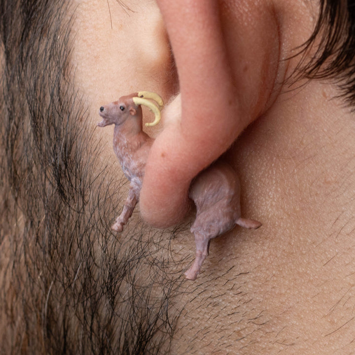 Goat Earrings