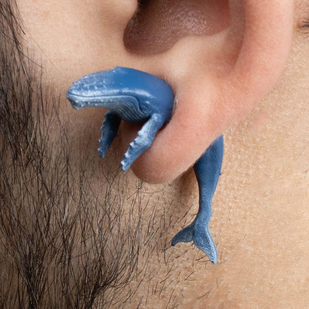 Whale Earrings