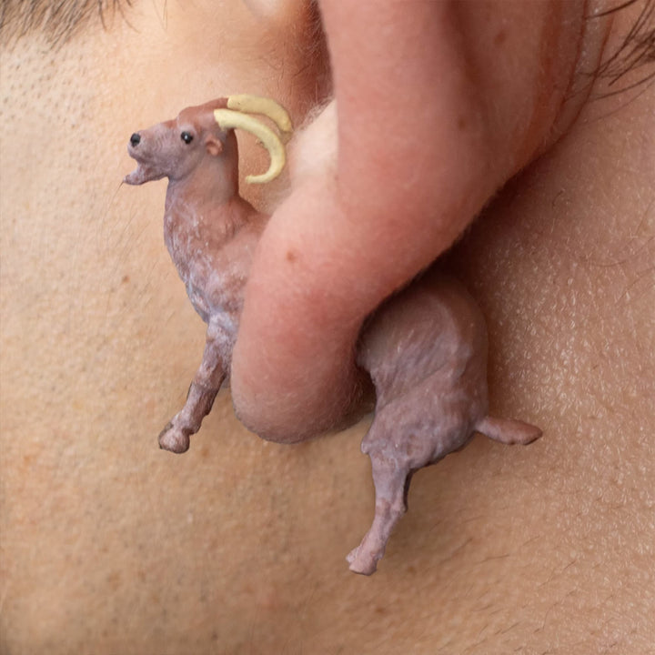 Goat Earrings