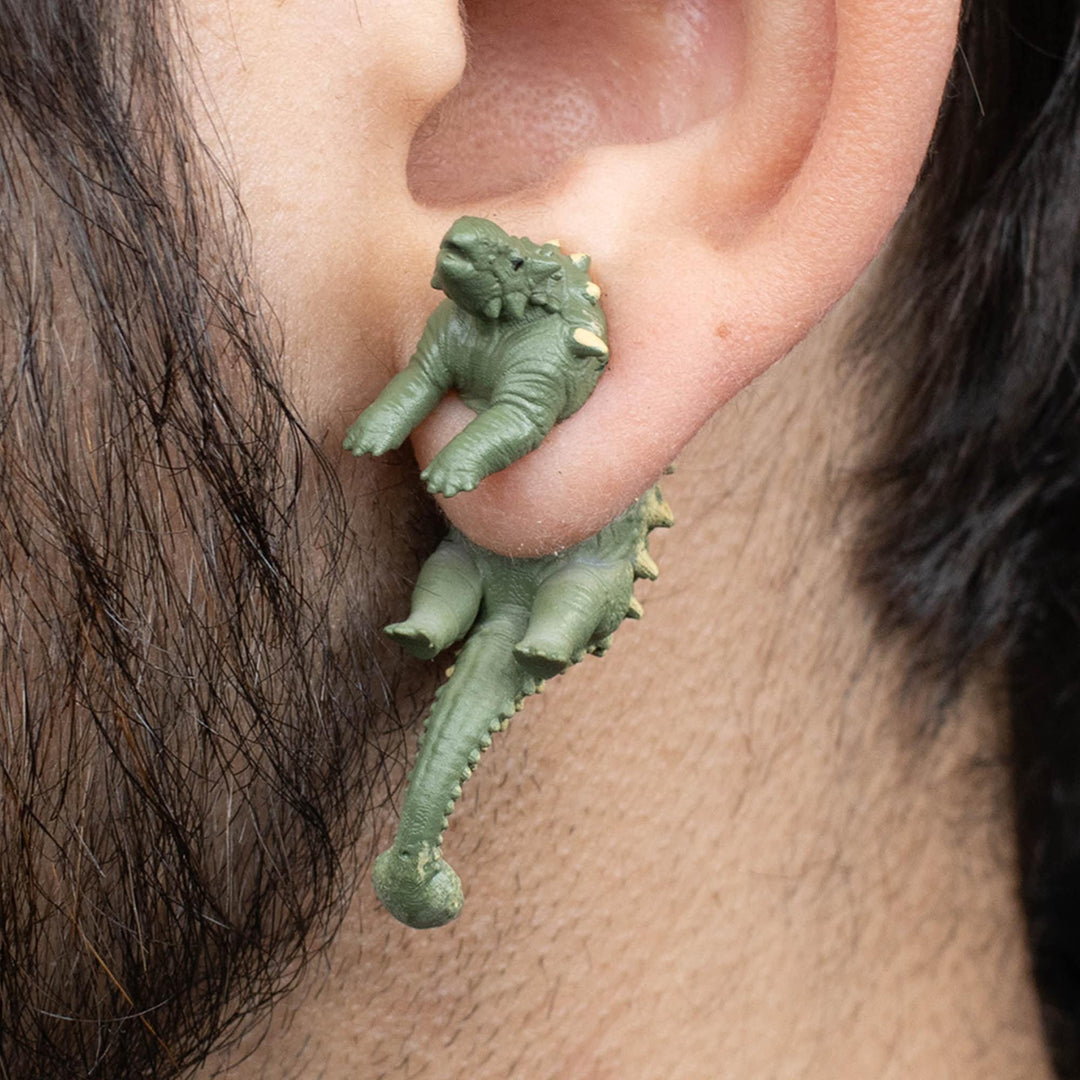Ankylosaurus Earrings