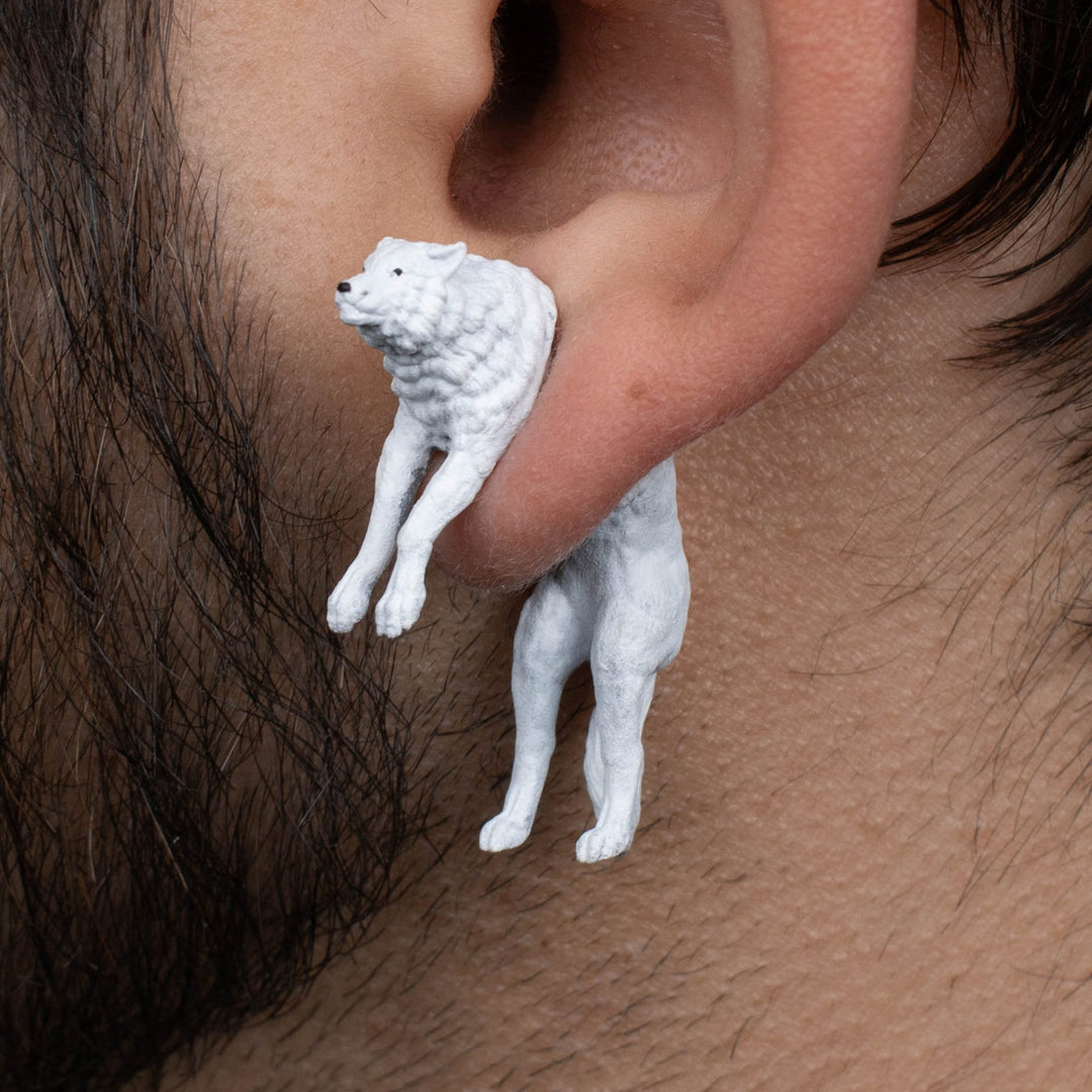 Wolf Earrings