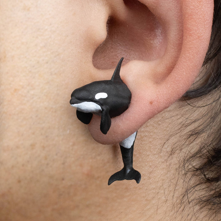 Orca Whale Earrings