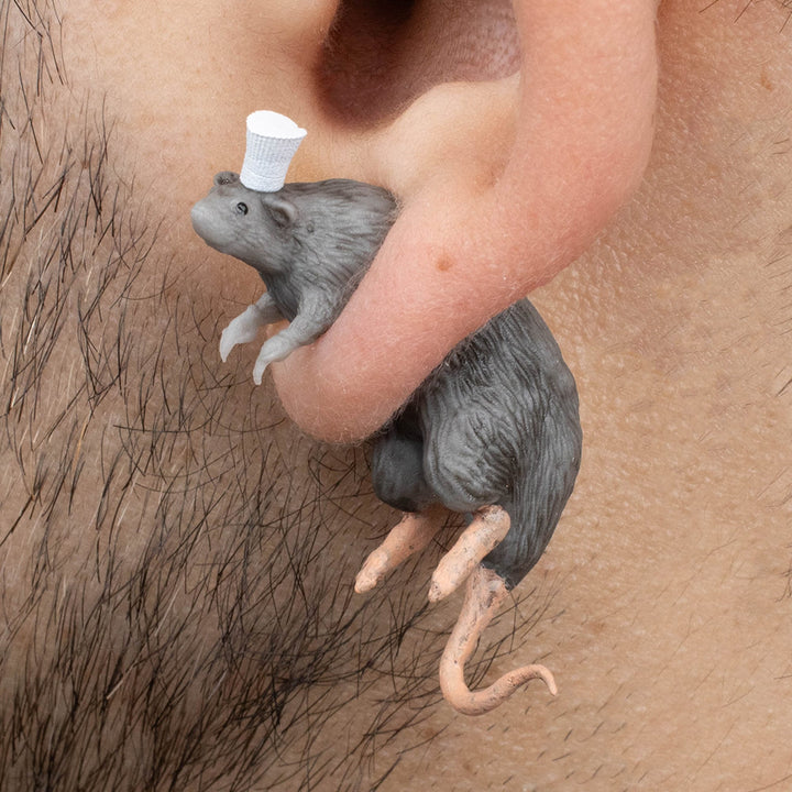 Rat Earrings